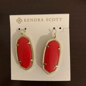 Red small Kendra Scott earrings